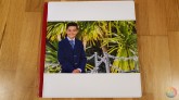 Album en Polipiel Roja y Blanca